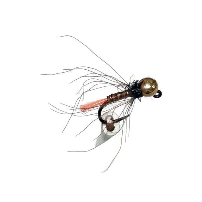 ESS28G Orange Tag Nymph Jig Gold Tung. BH AUSTRALIA NZ