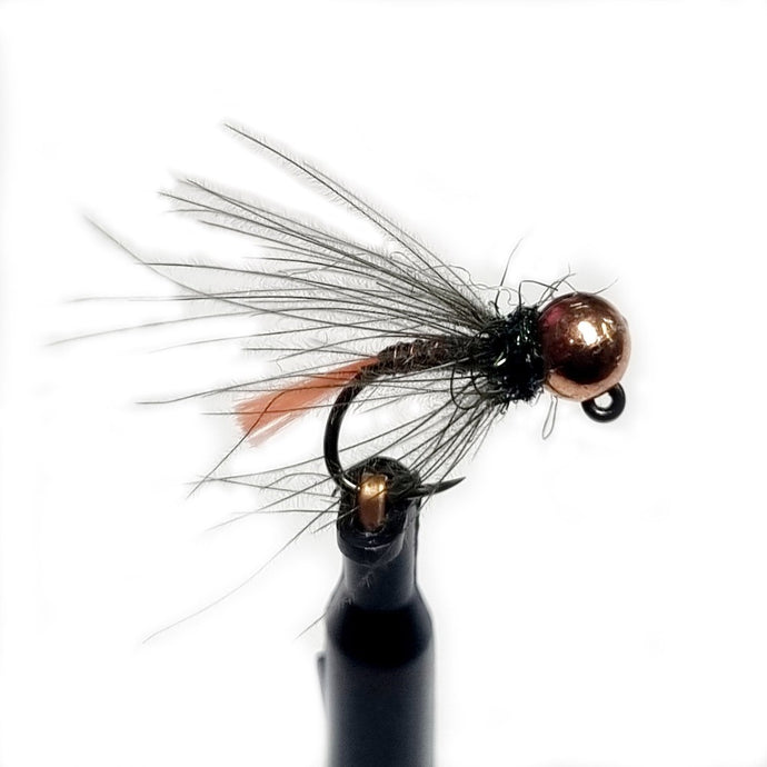 ESS28 Orange Tag Nymph Jig BH Tung