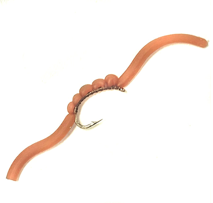 N0173 Squirmy Worm Brown