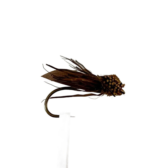 Fly Fishing Dry Fly Best Australia Tasmania New Zealand Brown Deer Hair and Foam Mudeye