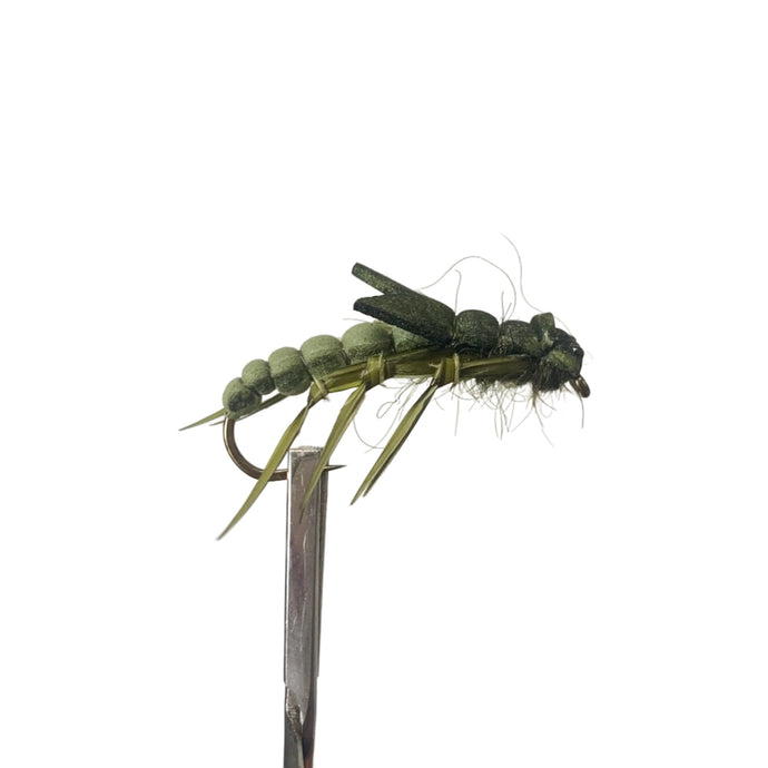 Fly Fishing Dry Fly Best Australia Gnat Black New Zealand Tasmania Olive Foam Mudeye WEighted