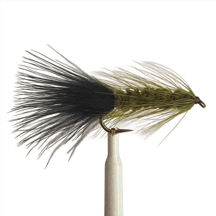 Fly Fishing Dry FLy Best Pattern Australia New Zealand Tasmania Wooly Bugger Olive Weighted