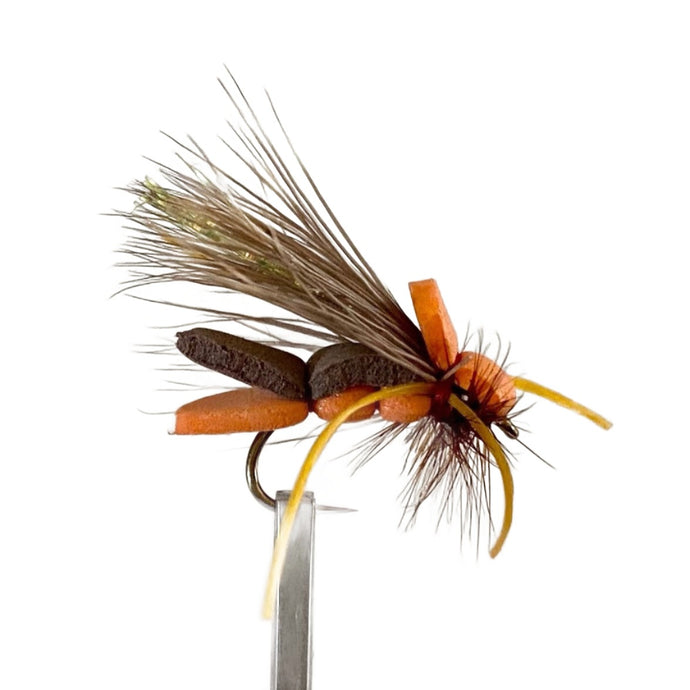 Fly Fishing Dry Fly Best Australia Tasmania New Zealand Bruisers Bug Orange Brown