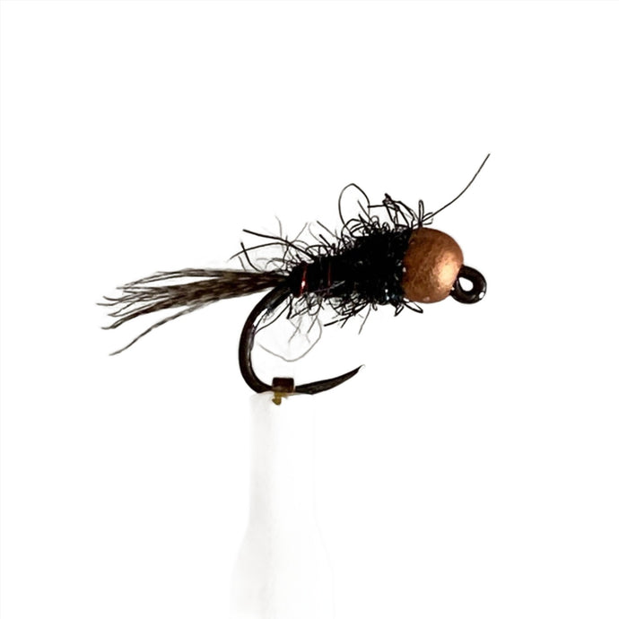 Fly Fishing Barbless Tungsten Bead Jig Nymph Dark River best Pattern Australia New Zealand Tasmania