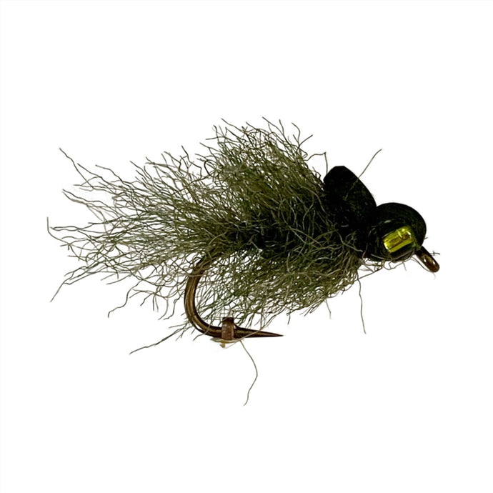 FLy Fishing Olive Eye Brush Mudeye Best Pattern Australia New Zealand Tasmania